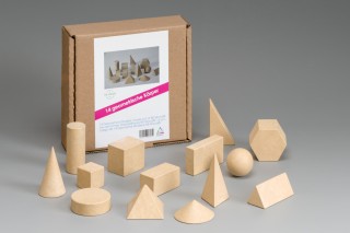 Geometrical Shape Set (14 pcs) RE-Wood®