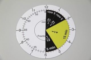 Wissner® active learning - Fraction Clock magnetic