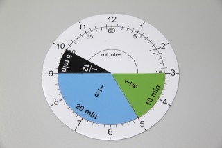 Wissner® aktiv lernen - Bruchrechenuhr magnetisch (Fraction Clock)