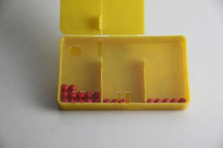 Zahlenzerlegungsbox mit 20 Kugeln RE-Plastic®