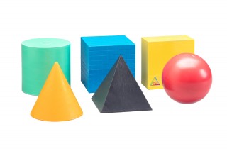 Geometrical Shape Set. in 6 colours (6 pcs)