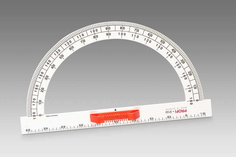 Wissner® aktiv lernen - PROFI - Winkelmesser 180° 50 cm magnetisch PROFI-linie