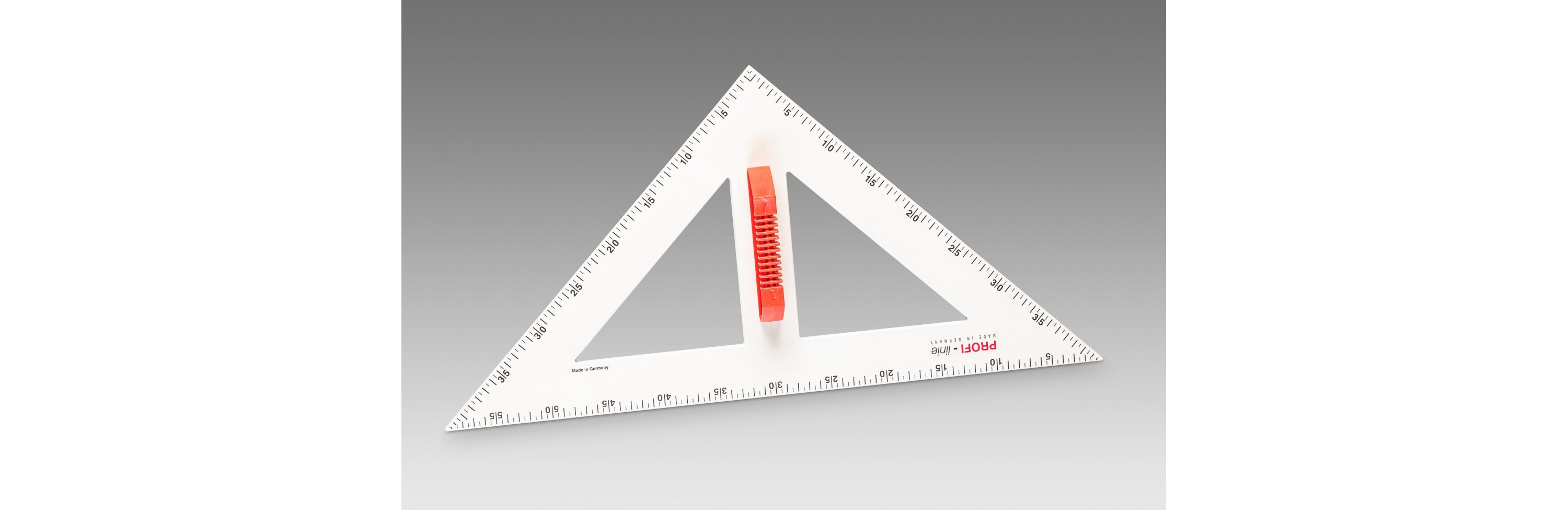 Wissner® active learning - magnetic PROFI - Set square  45° 60 cm PROFI-linie