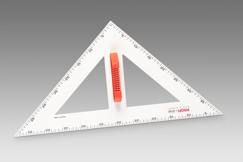 Wissner® aktiv lernen - PROFI - Rechter Winkel 45° 60 cm magnetisch PROFI-linie