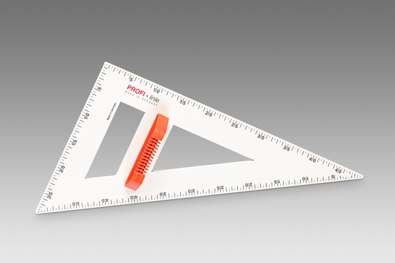 Wissner® active learning - magnetic PROFI - Set square 60° 50 cm PROFI-linie