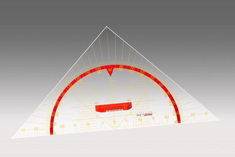 Geometriewinkel PROFI-linie 80 cm magnetisch