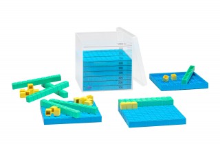 Wissner® active learning - Interlocking Base Ten Cube RE-Plastic®