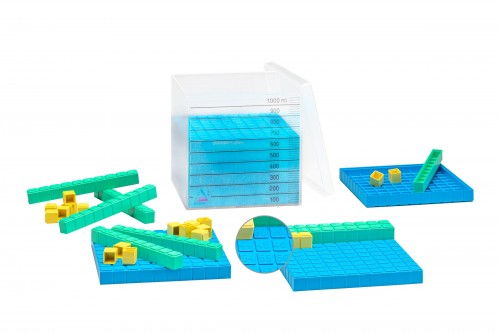 Interlocking Base Ten Cube RE-Plastic®