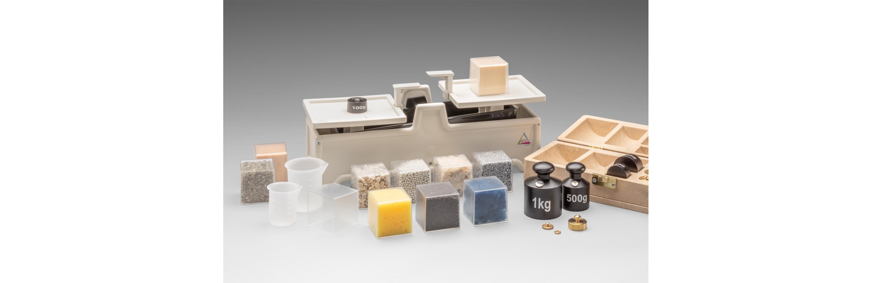 Wissner® active learning - Weight Comparison Complete Set RE-Plastic® RE-Wood®