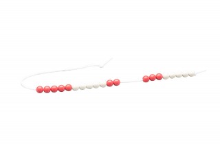 20 Arithmetic bead string. red/white