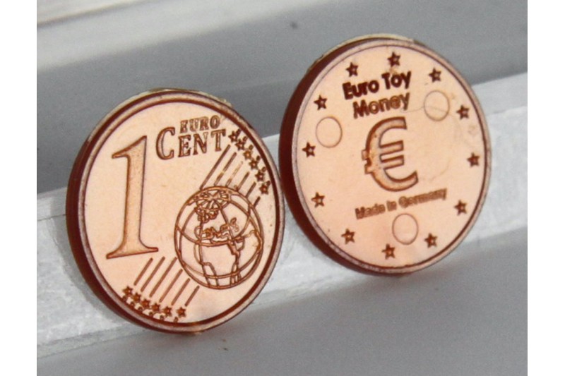 1 Euro-Cent (100 Stück) RE-Plastic®