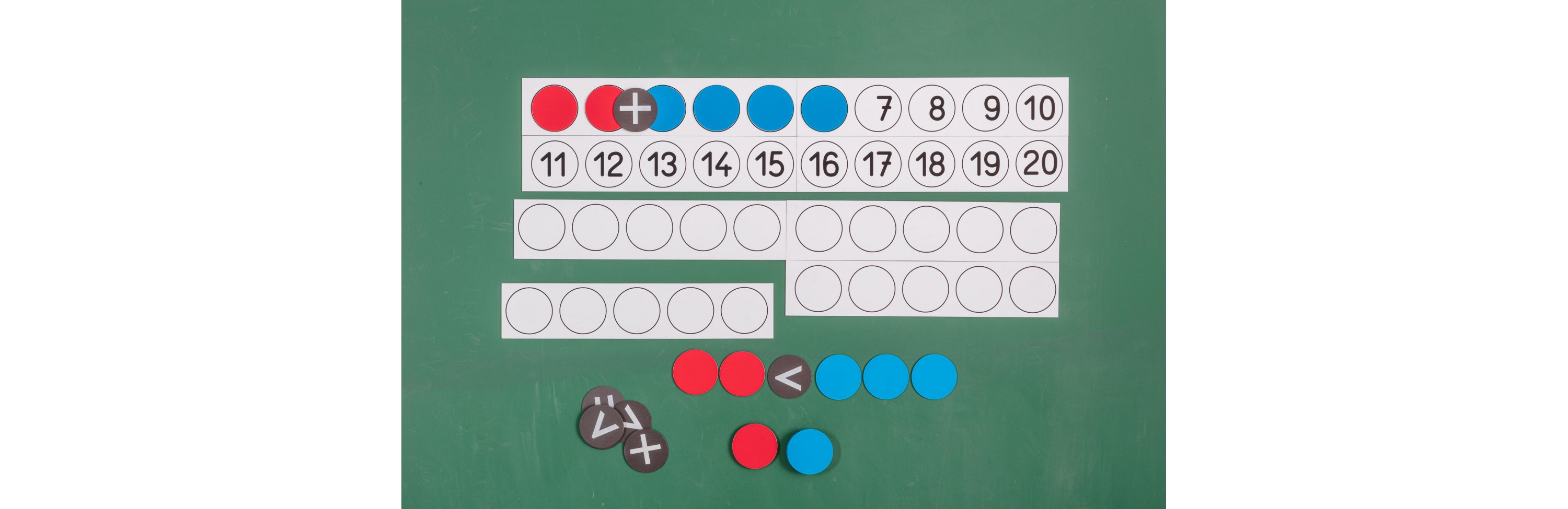 Wissner® active learning - Counting Board for the chalkboard magnetic