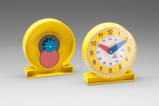 Teaching Clock. Class Set I. (25 pcs) RE-Plastic®