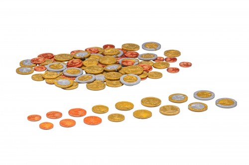 Euro Coins midsize set (80 pcs) RE-Plastic®