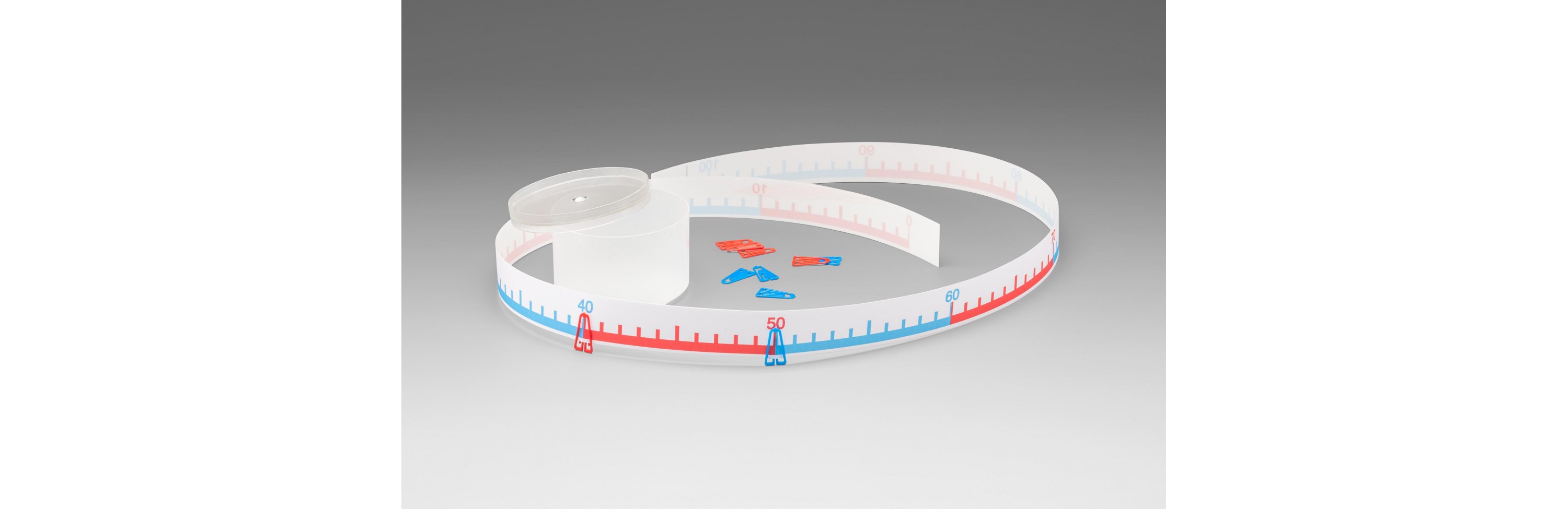 Wissner® active learning - Number Line Band range of 100 1m long RE-Plastic®