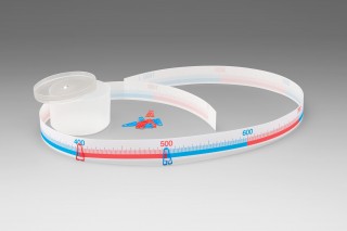Wissner® active learning - Number Line Band range of 1000 1m long RE-Plastic®