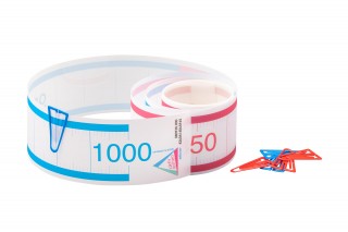 Wissner® active learning - Number Line Band 1-1000 5m long RE-Plastic®