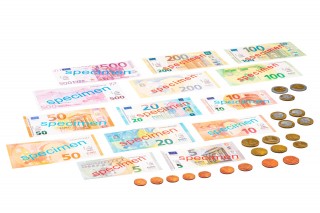 EURO Toy money. (44 pcs)