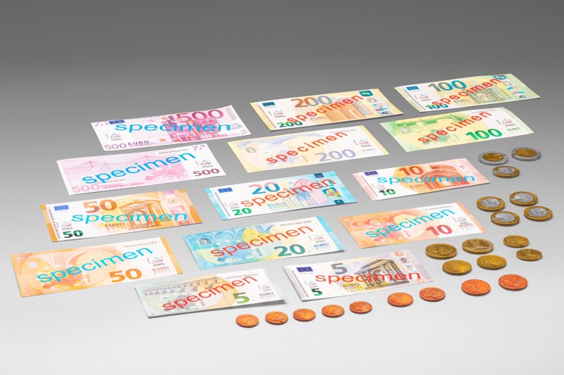 EURO-Spielgeld (44 Teile) RE-Plastic®