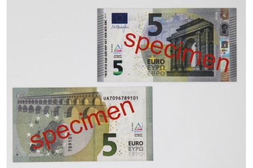 Wissner® active learning - 5 Euro - notes. (100 pcs)