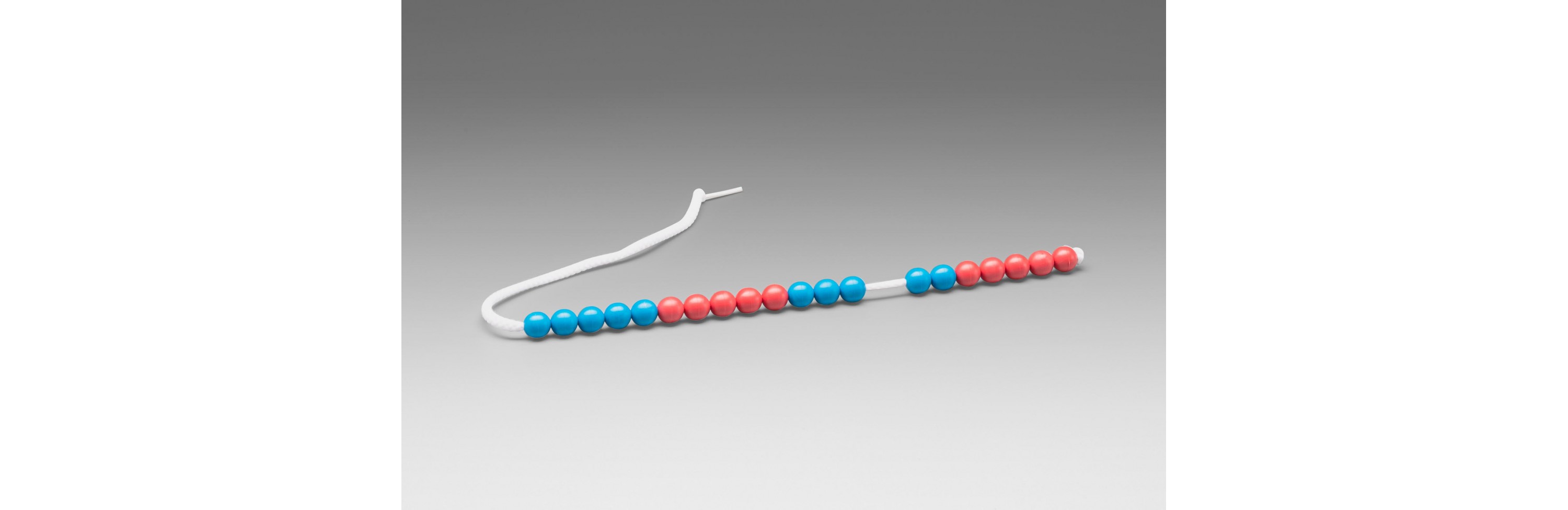 Wissner® active learning - 20 Arithmetic bead string red/blue RE-Plastic®