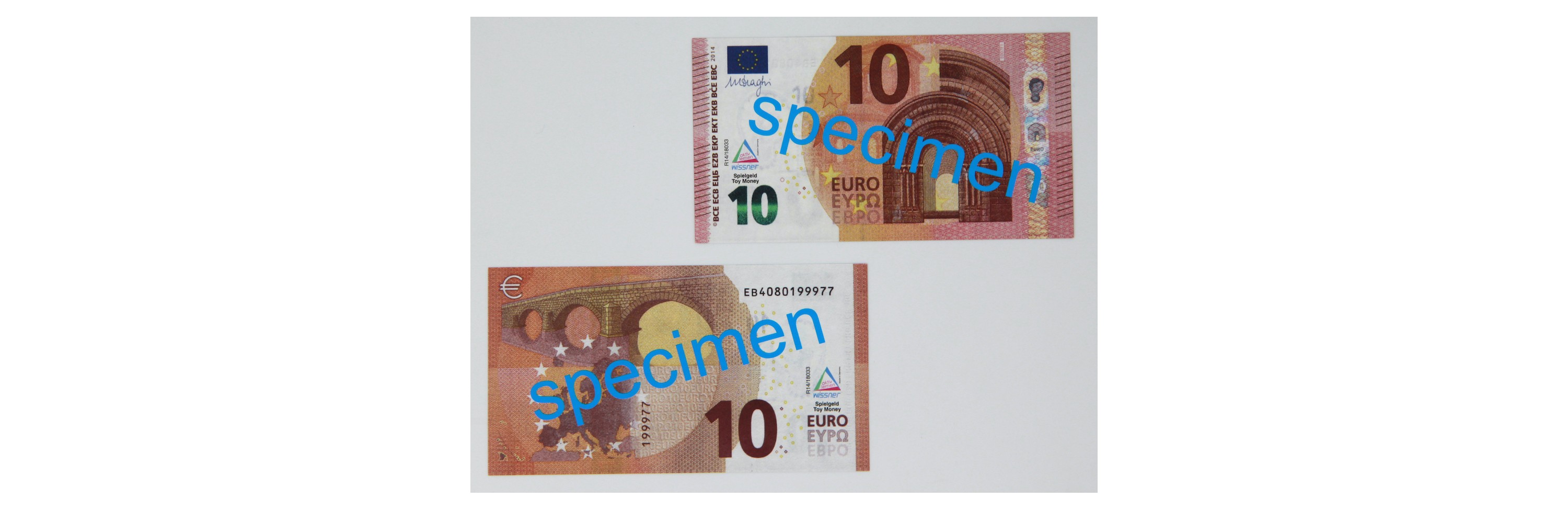 Wissner® active learning - 10 Euro - notes (100 pcs)