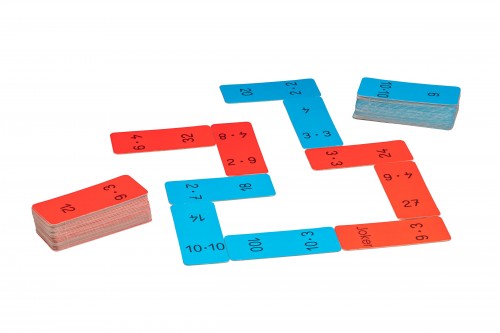 Domino Multiplikation im 100er Zahlenraum
