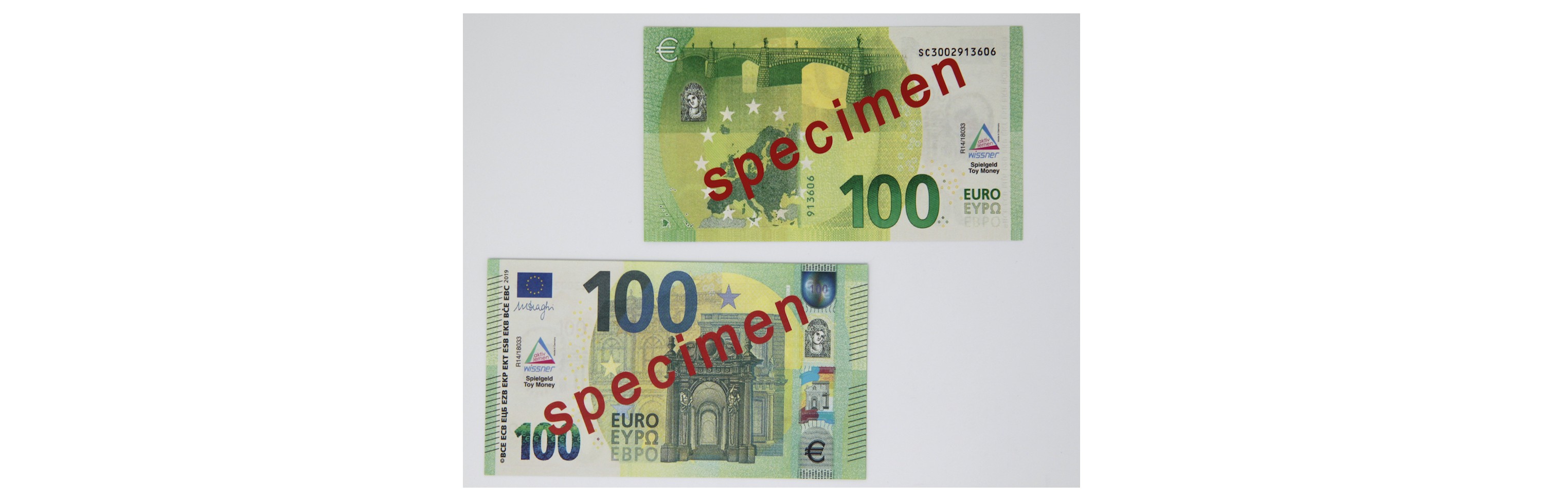 Wissner® active learning - 100 Euro - notes (100 pcs)