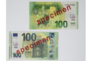 100 Euro - notes. (100 pcs)