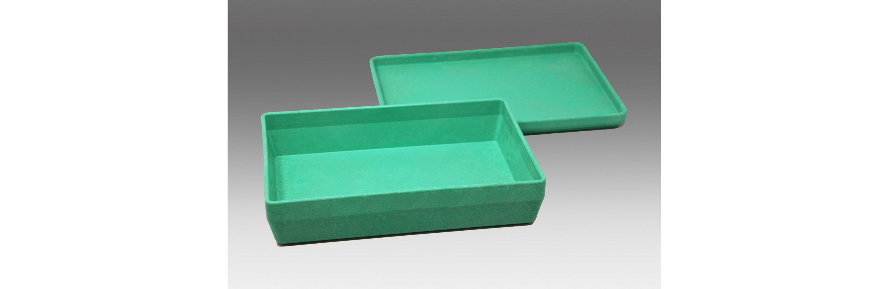 Wissner® aktiv lernen - RE-Wood® Box mit Deckel grün