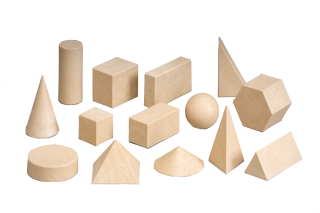 Geometrical Shape Set. (14 pcs)