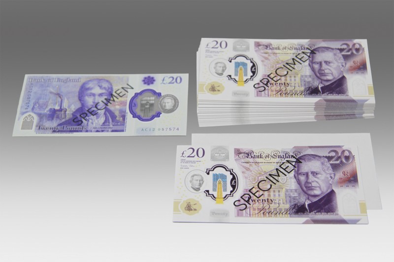 £20 UK Banknotes. (100 pcs)