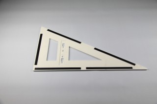Wissner® aktiv lernen - magnetic PROFI - Set square 60° 60 cm PROFI-linie RE-Plastic®