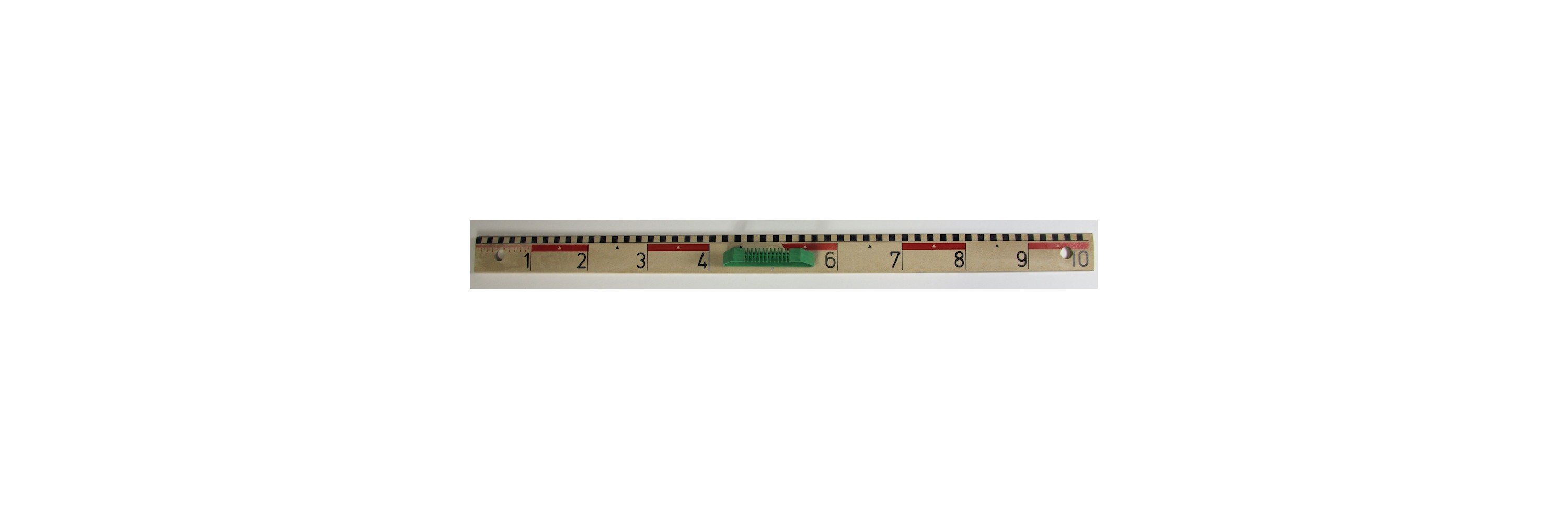 Wissner® active learning - magnetic Ruler 100cm made of RE-Wood® RE-Plastic®