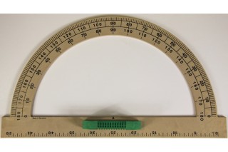 Wissner® aktiv lernen - Wandtafelzeichengerätesatz 6-teilig magnetisch RE-Wood®
