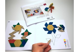 Vorlagen für Geometrische Legeplättchen (Pattern Blocks)