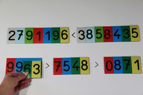 Wissner® active learning - Place Value Cards magnetic (70 pcs)