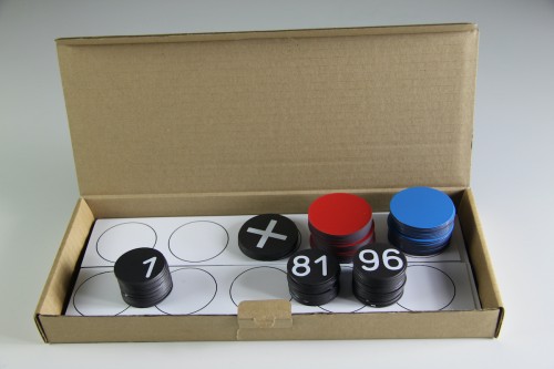 Wissner® active learning - Hundred Set with numbers for chalkboard magnetic