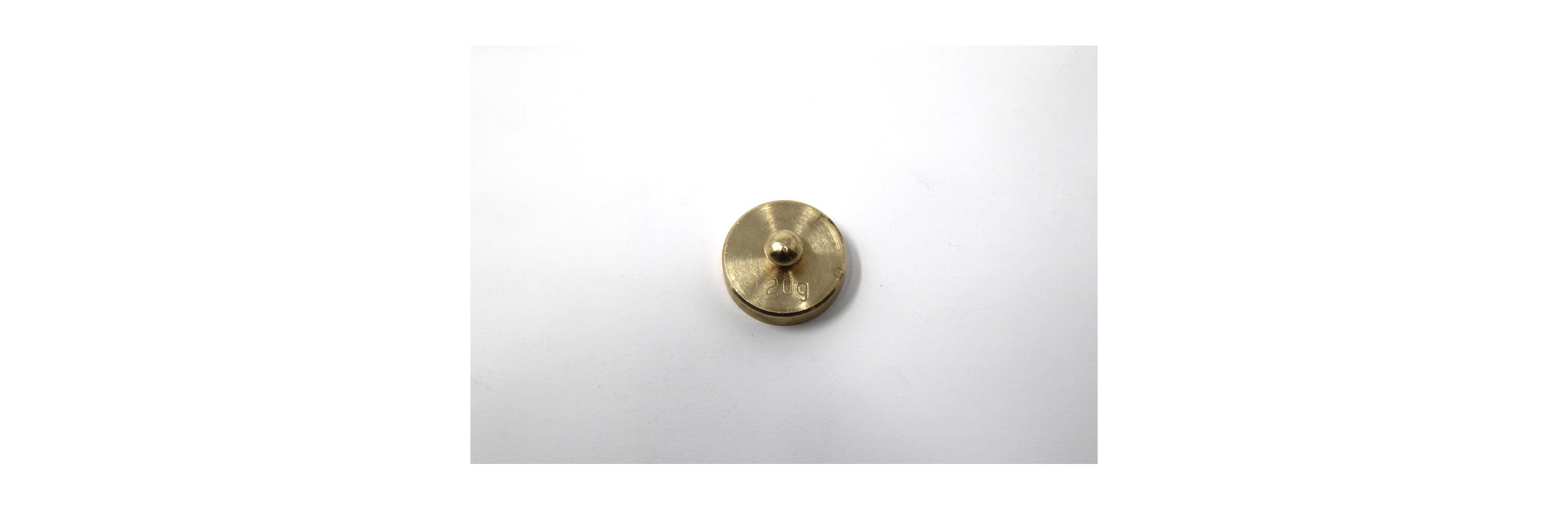 Wissner® active learning - Weight brass 20 g