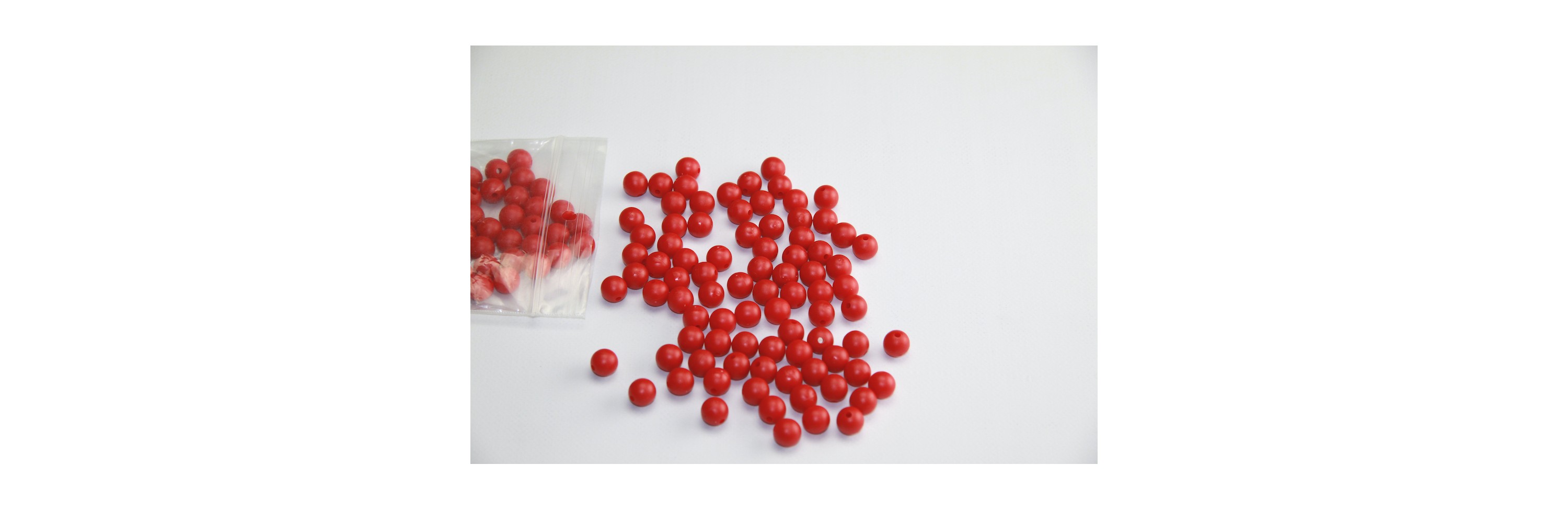 Wissner® aktiv lernen - 100 rote Ersatzkugeln für Zahlenzerlegungsbox RE-Plastic®