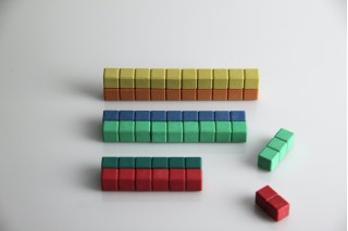 Counting Rods. in 10 colours (30 pcs)