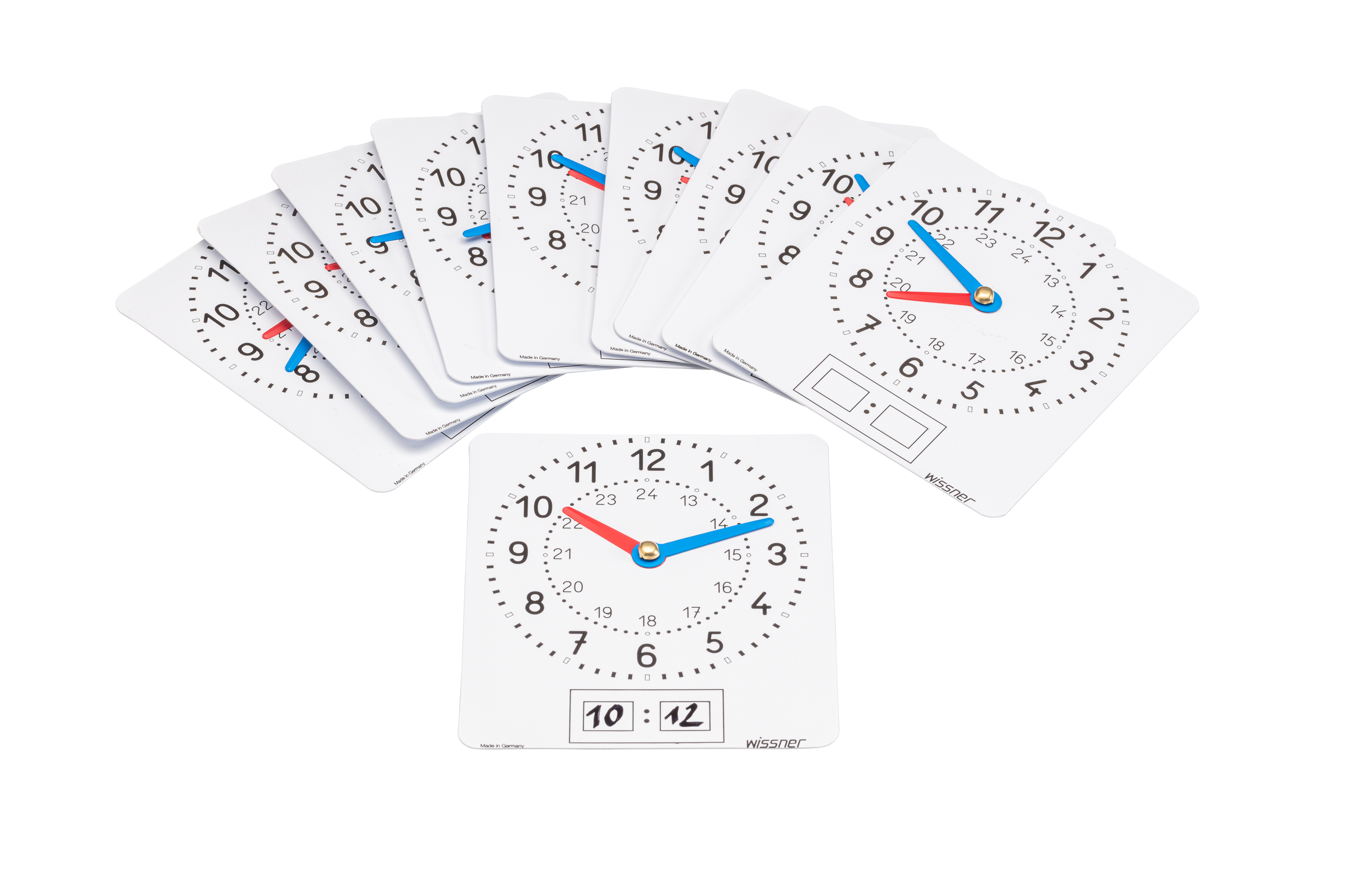 090700.000 Folienuhrensatz (10 Stück)