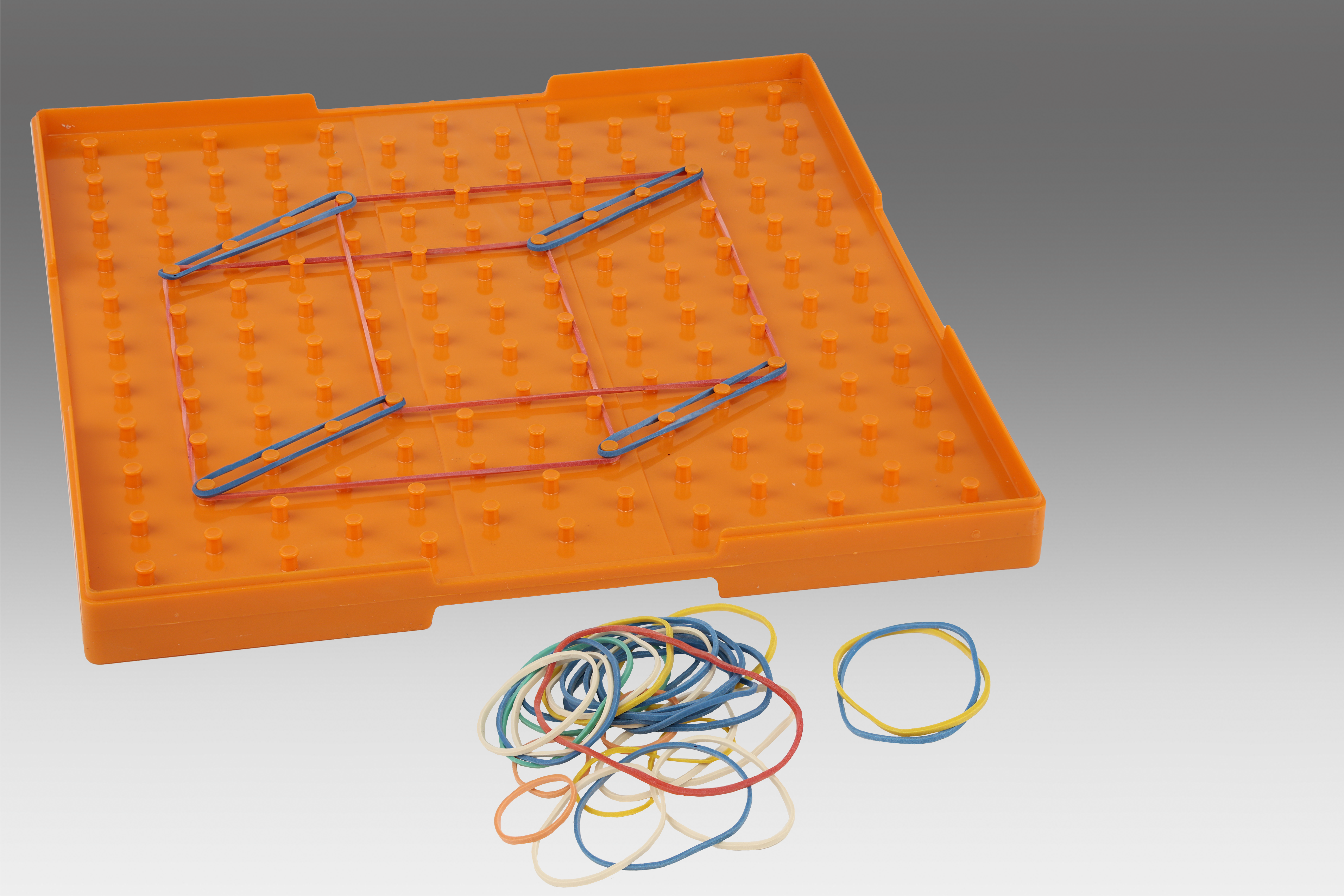 Geoboard big double sided orange