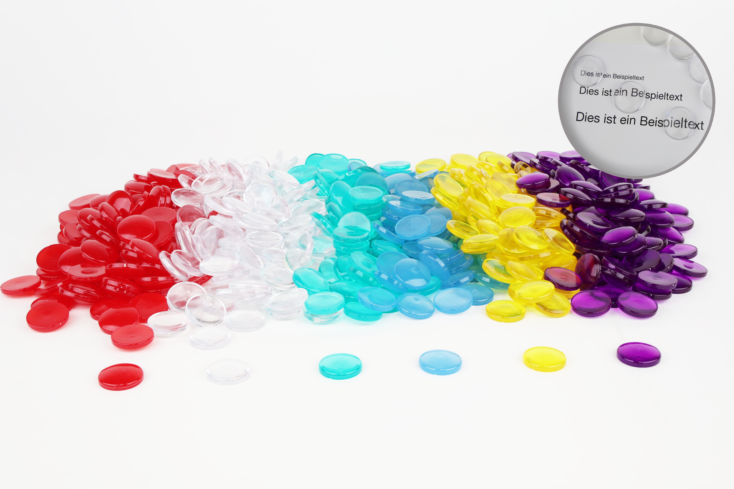 Neu im Sortiment: Muggelsteine in 6 Farben – Farbenfrohes lernen!
