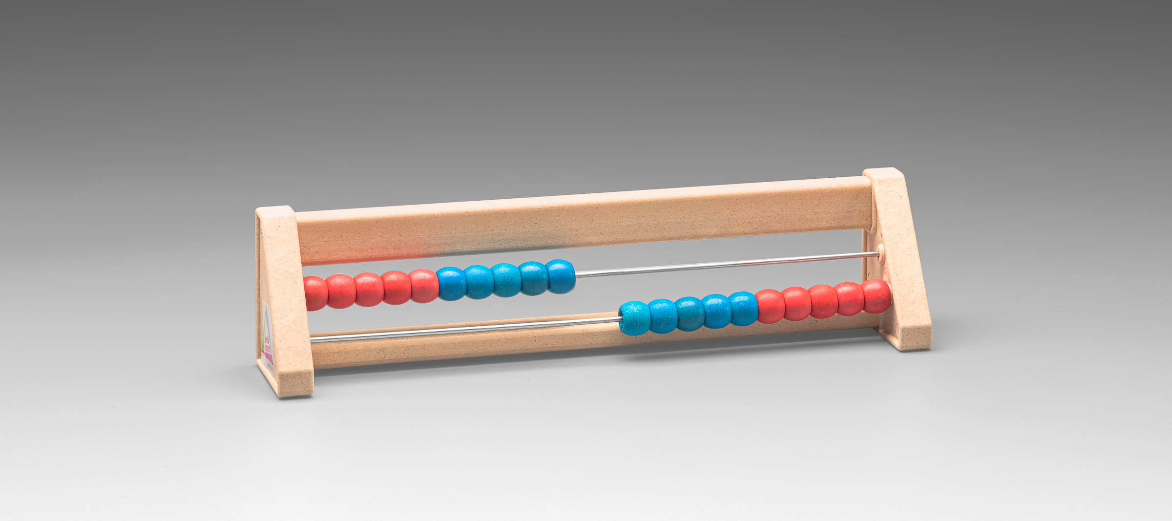 080200.500 Rechenrahmen 20er Zahlenraum rot/blau