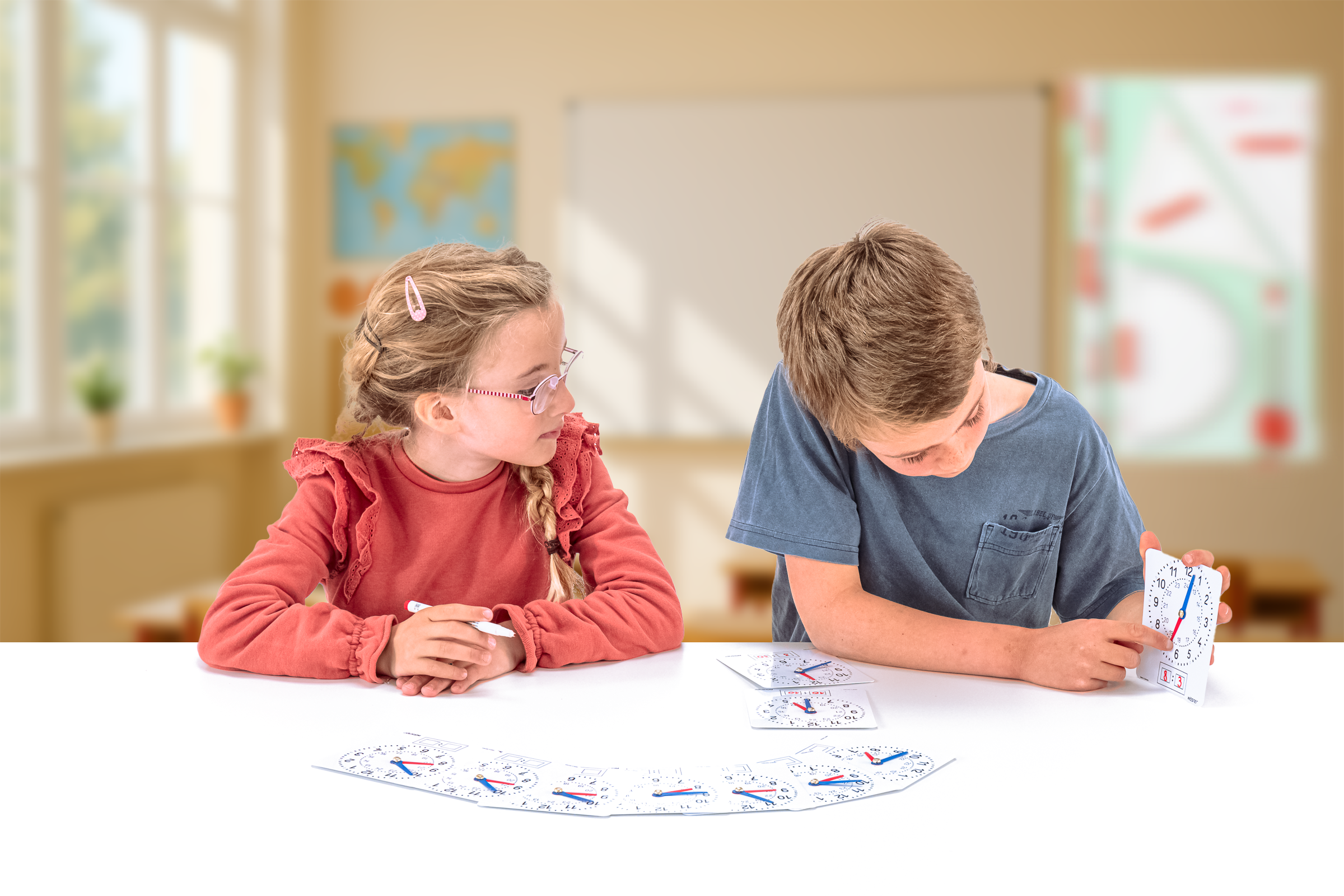 090700.000 Folienuhrensatz (10 Stück)