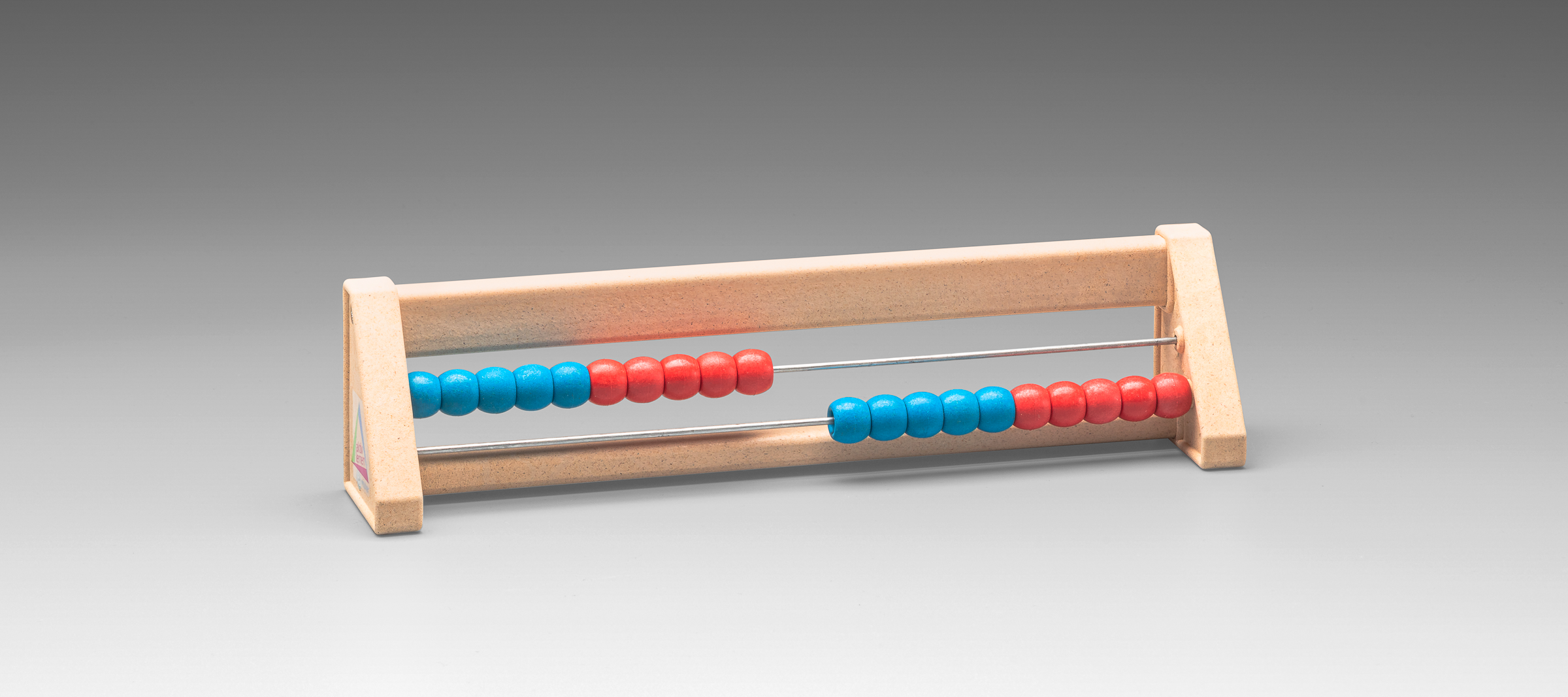 080200.600 Rechenrahmen 20er Zahlenraum rot/blau