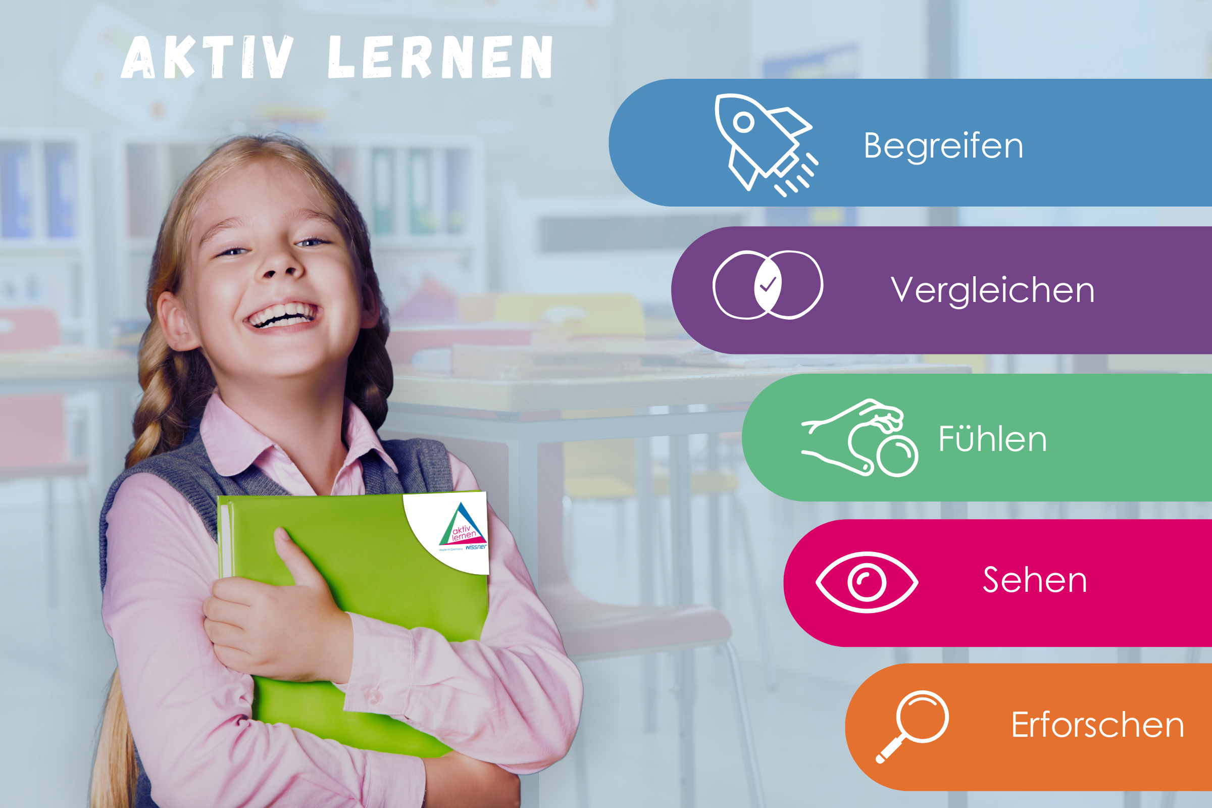 080700.000 Tangramsatz in 4 Farben (28 Teile)