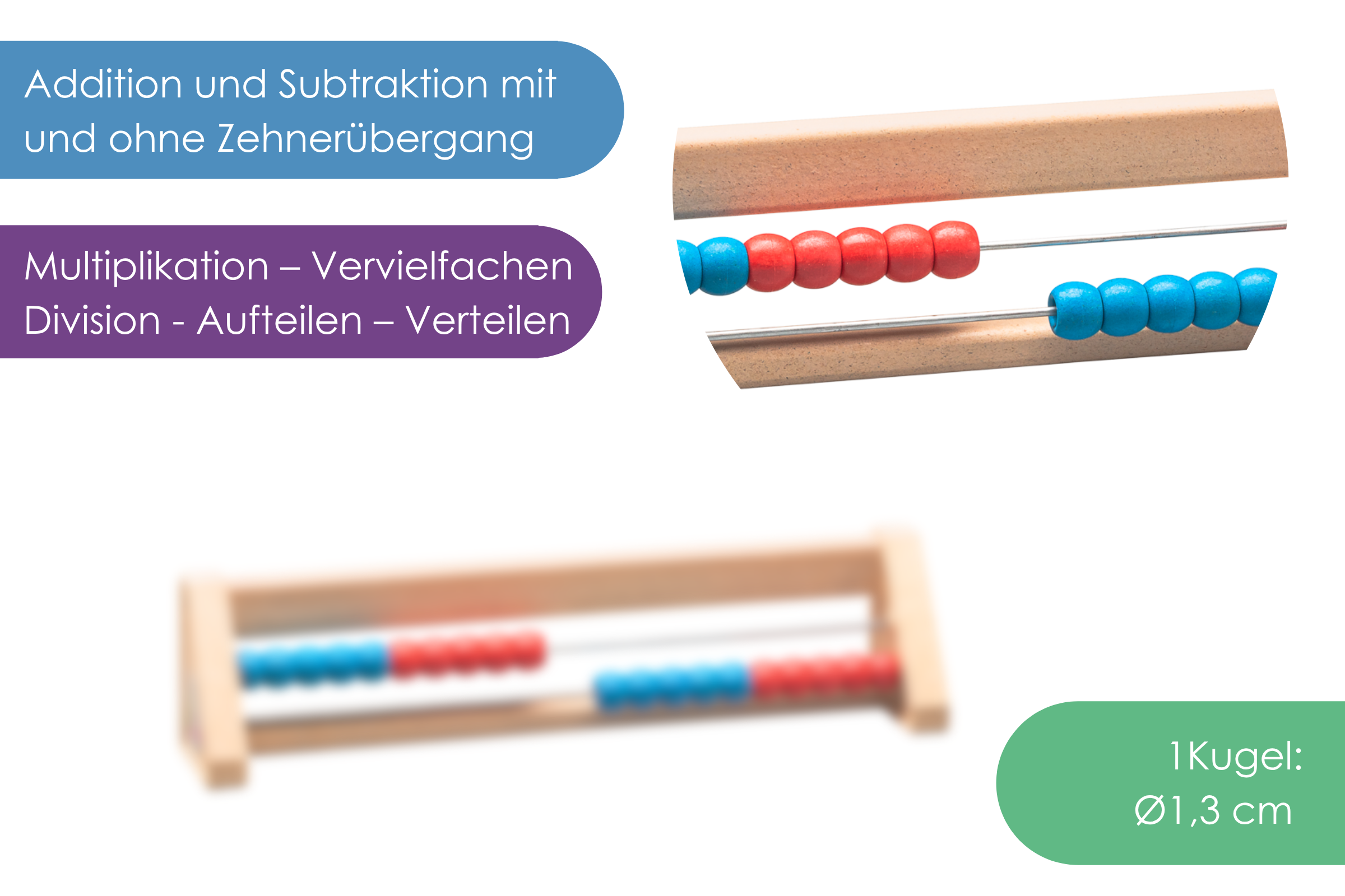 080200.600 Rechenrahmen 20er Zahlenraum blau/rot