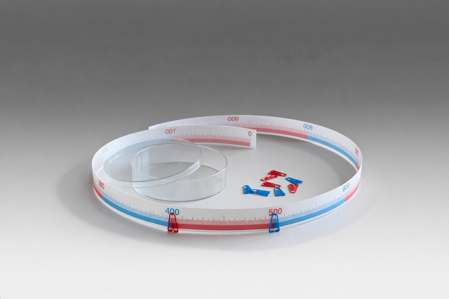 Zahlenstrahl-Rechenband 0-1000 1m lang